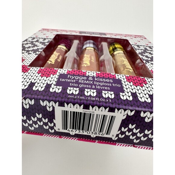 TARTE Lipgloss Hygge & Kisses Tarteist REMIX Trio High-Performance Naturals NEW - Picture 3 of 5